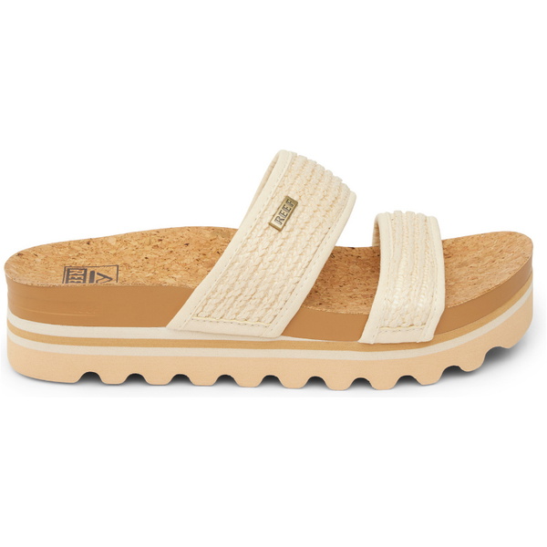 2025 Reef Dame Cushion Vista Hi Sandaler CJ5936 - Vintage Raffia